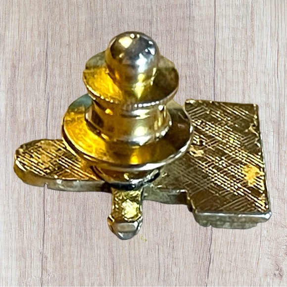 Vintage 10K Yellow Gold Men’s Tie Pin Tackle Clasp lighter/ Cigarette looks? - Picture 5 of 8